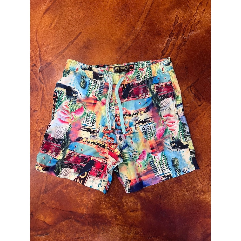 Surf Society Men's Swimwear Board Shorts New Without Tags